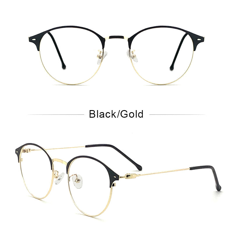 LUSEEN Salamin Photochromic Anti Blue Ray Anti Radiation Eyeglass Para sa Lalaki At Babae UV400 AG2202