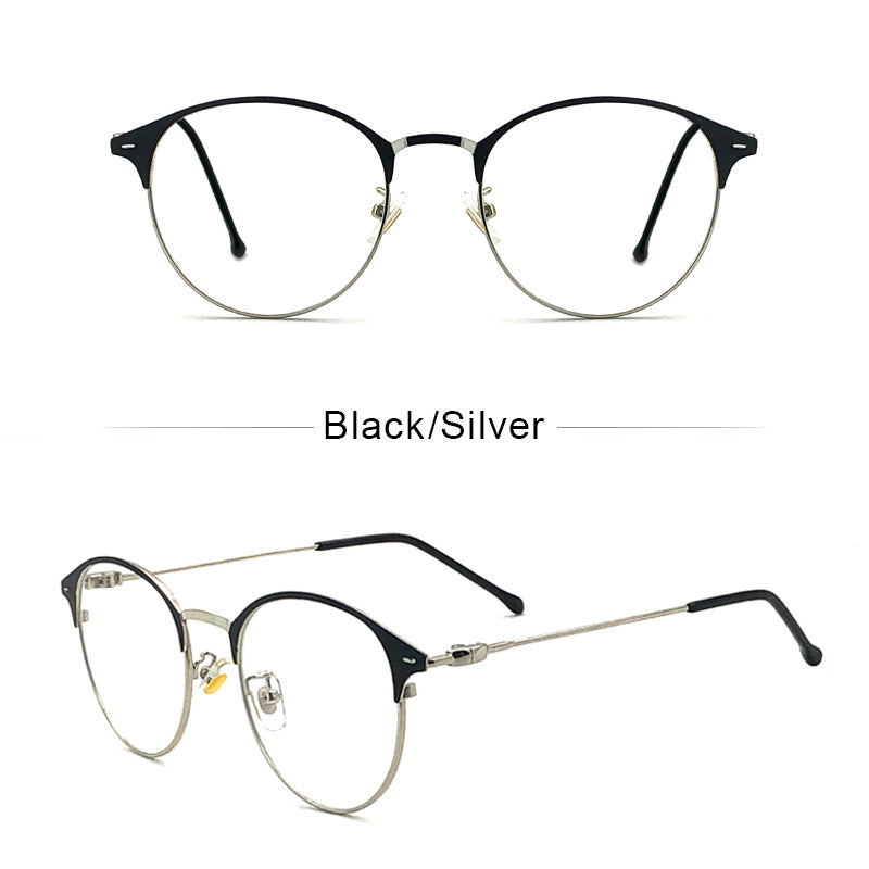 LUSEEN Salamin Photochromic Anti Blue Ray Anti Radiation Eyeglass Para sa Lalaki At Babae UV400 AG2202