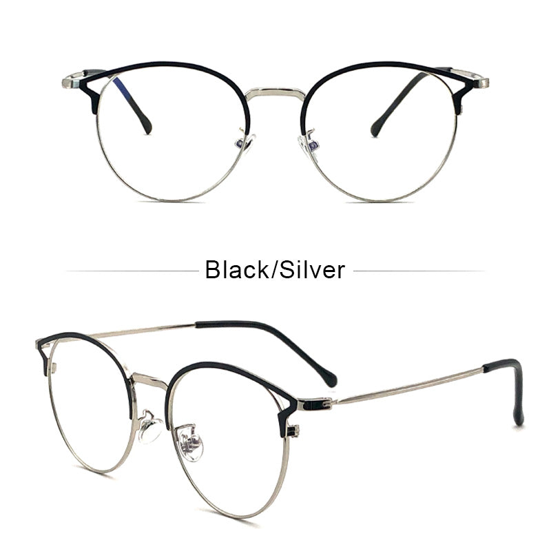 LUSEEN Anti Radiation Eyeglass Photochromic Anti Blue Ray Computer Eye Glasses for Woman Men Eyewear AG2204