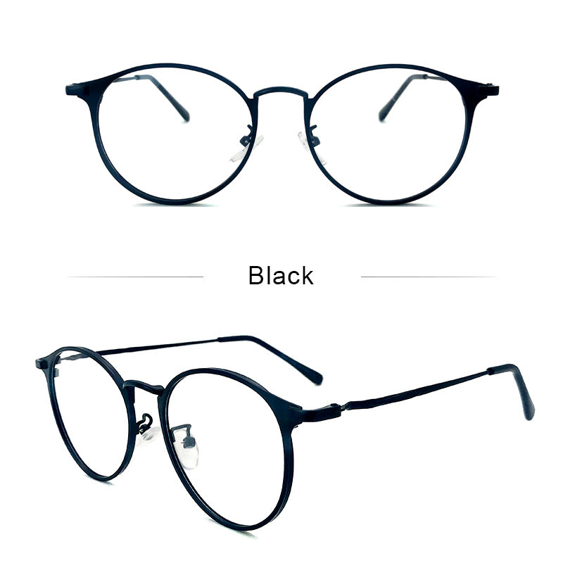 LUSEEN Anti Radiation Photochromic Eyeglasses para sa Kababaihan Mga Lalaki na Napalitan ng Lens Computer Blue Light na Salamin AG2208