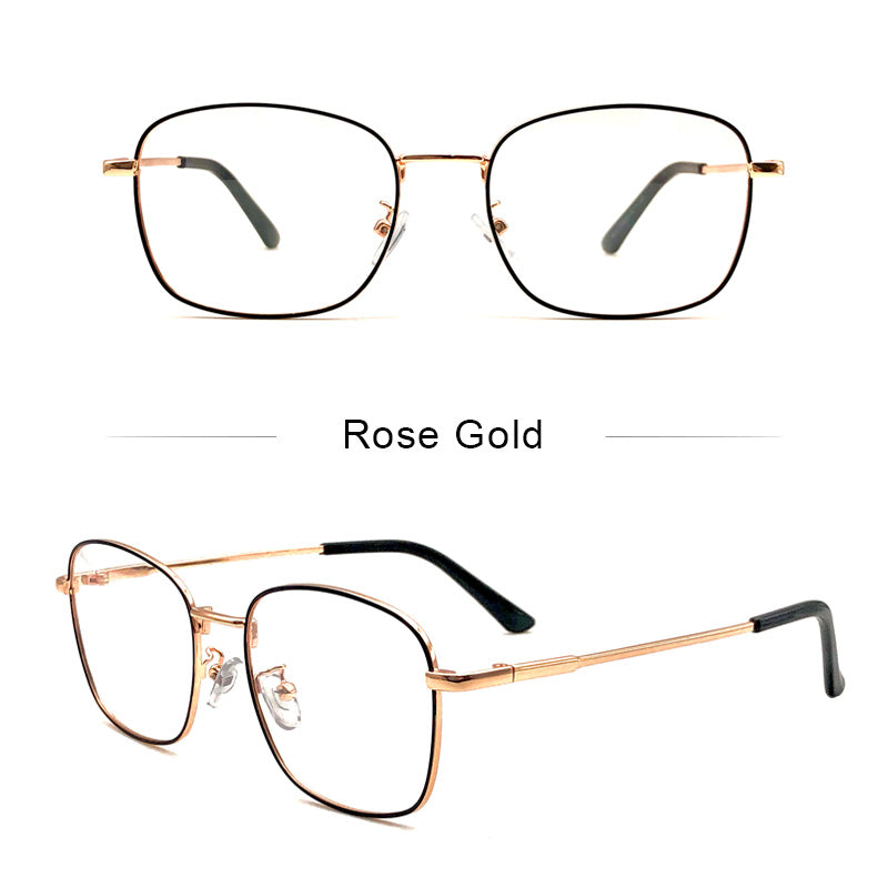 LUSEEN Anti Radiation Eyeglass Para sa Babae Mga Lalaki Photochromic Eye Glasses Anti Blue Light Eyewear AG2212