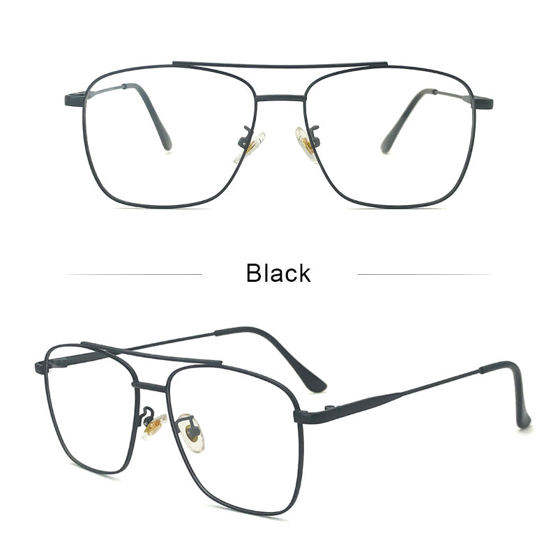 LUSEEN Anti Radiation Eyeglass Photochromic Eye Glasses para sa Babae at Lalaki na Mapapalitang Lens UV400 Eyeglasses AG2215