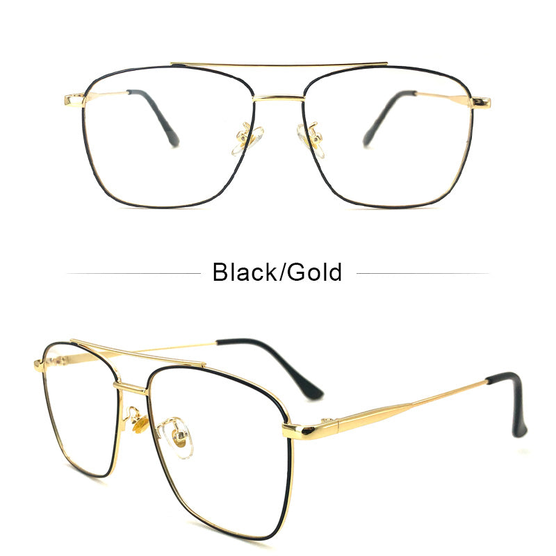 LUSEEN Anti Radiation Eyeglass Photochromic Eye Glasses para sa Babae at Lalaki na Mapapalitang Lens UV400 Eyeglasses AG2215