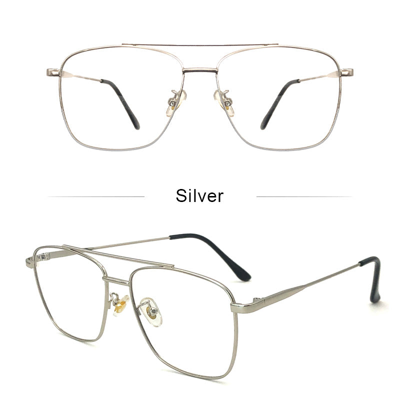 LUSEEN Anti Radiation Eyeglass Photochromic Eye Glasses para sa Babae at Lalaki na Mapapalitang Lens UV400 Eyeglasses AG2215
