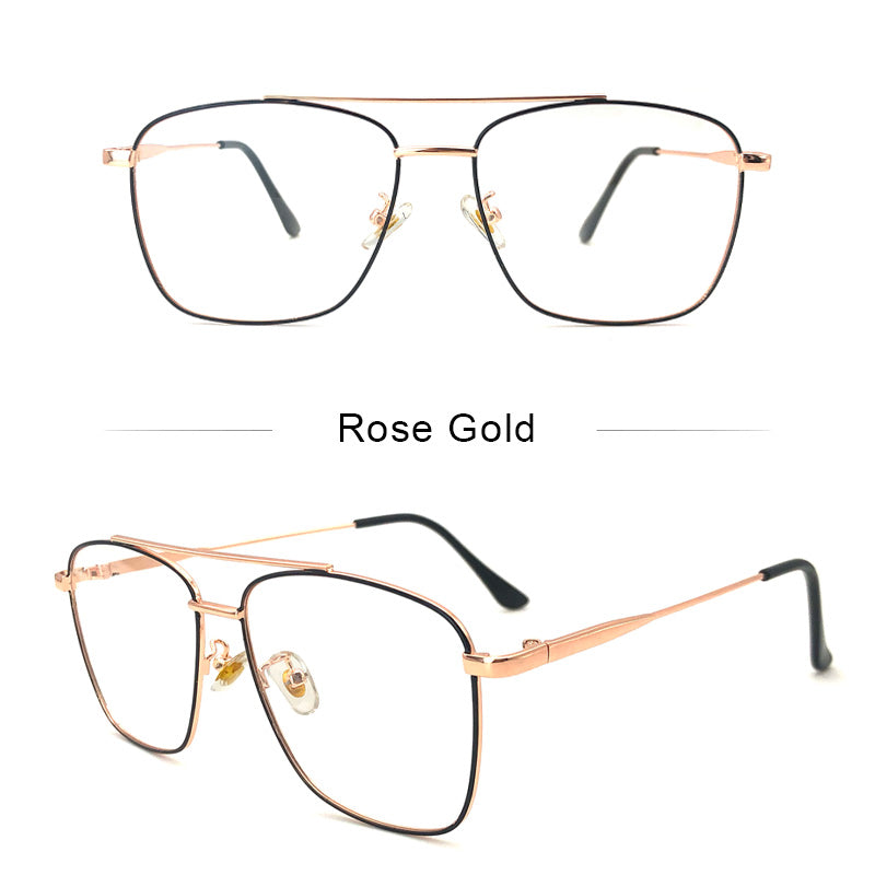 LUSEEN Anti Radiation Eyeglass Photochromic Eye Glasses para sa Babae at Lalaki na Mapapalitang Lens UV400 Eyeglasses AG2215