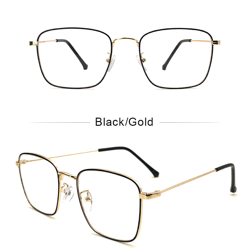 LUSEEN Anti Radiation Photochromic Eyeglass para sa Babae Lalaki Anti Blue Light Eye Glasses AG2217