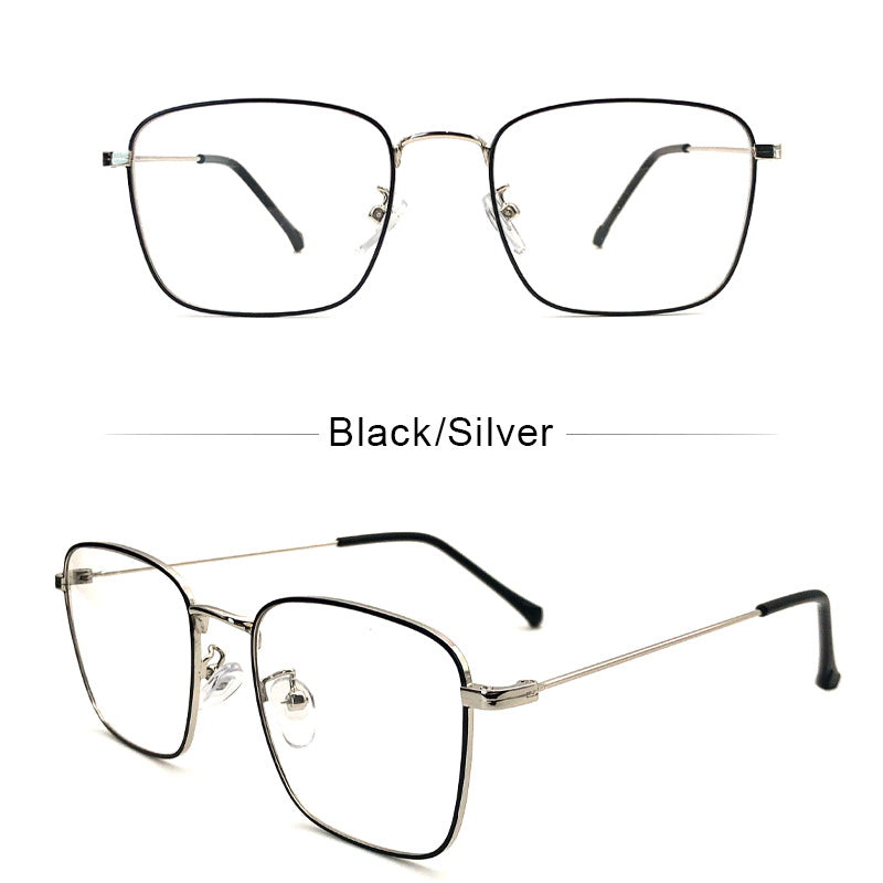 LUSEEN Anti Radiation Photochromic Eyeglass para sa Babae Lalaki Anti Blue Light Eye Glasses AG2217