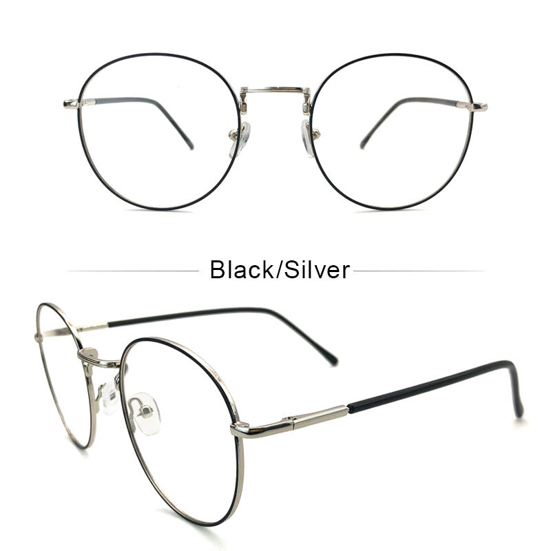 LUSEEN Anti Radiation Photochromic Eye Glasses Para sa Babae Mga Lalaki Maaaring Palitan ng Lens Mga Salamin sa Mata Frame Anti UV lens AG2219