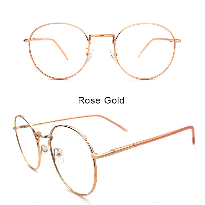 LUSEEN Anti Radiation Photochromic Eye Glasses Para sa Babae Mga Lalaki Maaaring Palitan ng Lens Mga Salamin sa Mata Frame Anti UV lens AG2219