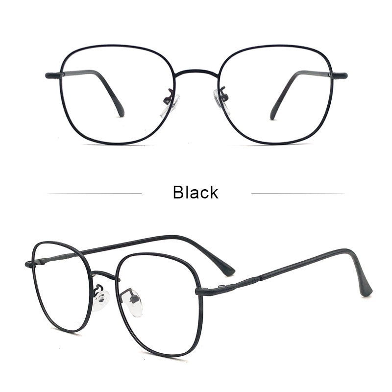 LUSEEN Anti Radiation Photochromic Eyeglass Para sa Babae Lalaki Mapapalitang Salamin sa Mata Anti Blue Light Eyewear AG2222