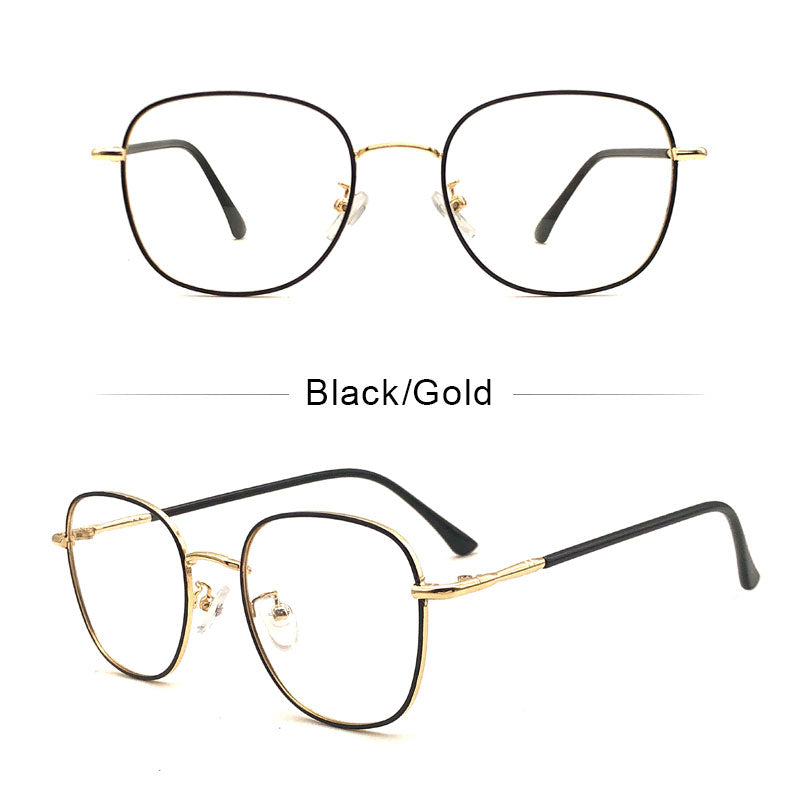 LUSEEN Anti Radiation Photochromic Eyeglass Para sa Babae Lalaki Mapapalitang Salamin sa Mata Anti Blue Light Eyewear AG2222