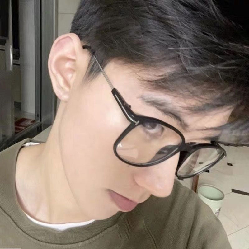 LUSEEN Anti Radiation Glasses Maaaring Palitan ng Lens Computer Eyeglass para sa Mga Lalaki at Babae na Salamin sa Mata AG8803