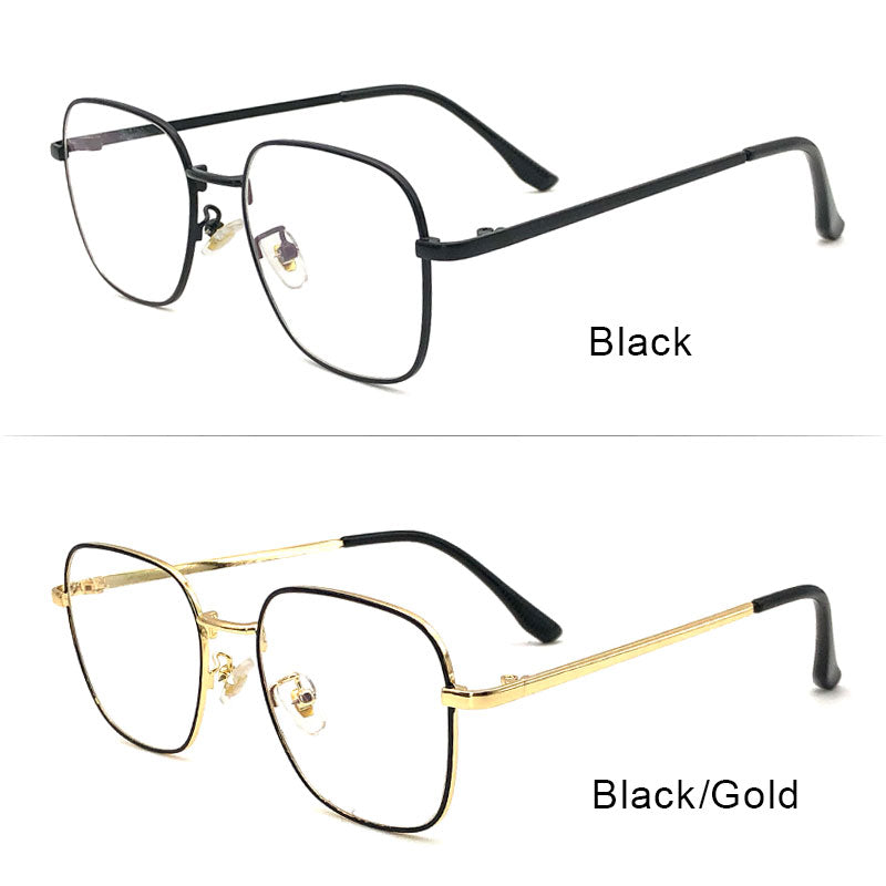 LUSEEN Anti Radiation Eye Glasses Anti Blue Lens Metallic Frame para sa Mga Lalaki at Babae AG8806