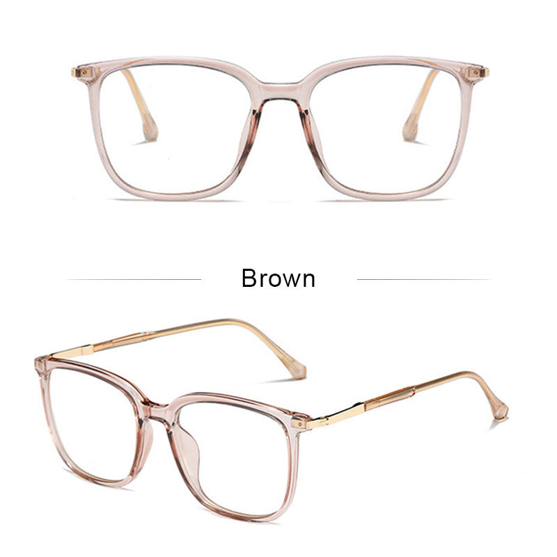 LUSEEN Anti Radiation Eyeglass Para sa Babae At Lalaki TR Frame Anti Rad Reading Eye Glasses Anti Blue Ray Eyeglasses AG8808