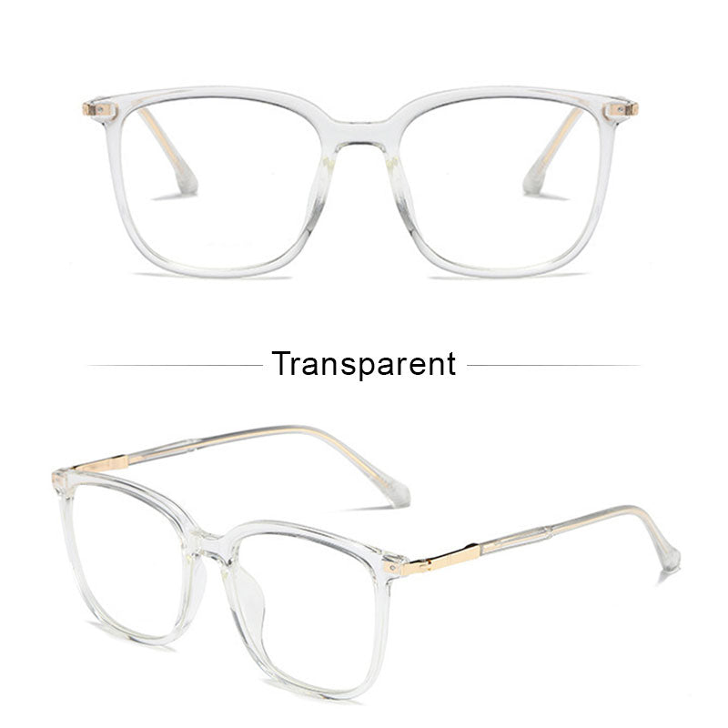 LUSEEN Anti Radiation Eyeglass Para sa Babae At Lalaki TR Frame Anti Rad Reading Eye Glasses Anti Blue Ray Eyeglasses AG8808