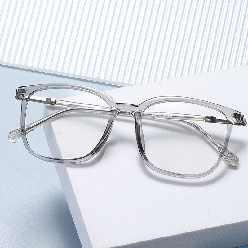 LUSEEN Anti Radiation Eyeglass Para sa Babae At Lalaki TR Frame Anti Rad Reading Eye Glasses Anti Blue Ray Eyeglasses AG8808