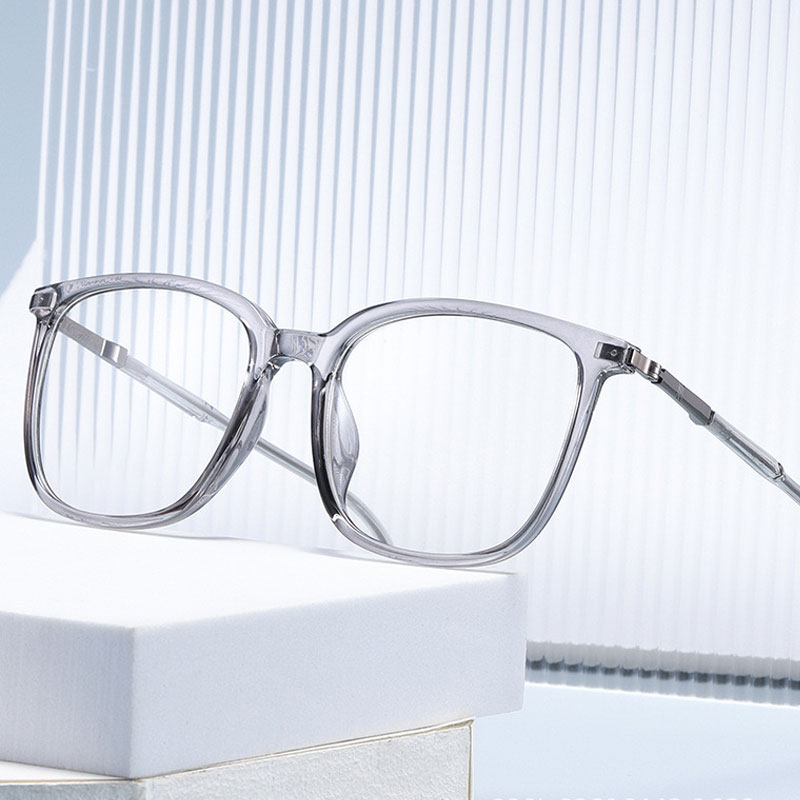 LUSEEN Anti Radiation Eyeglass Para sa Babae At Lalaki TR Frame Anti Rad Reading Eye Glasses Anti Blue Ray Eyeglasses AG8808
