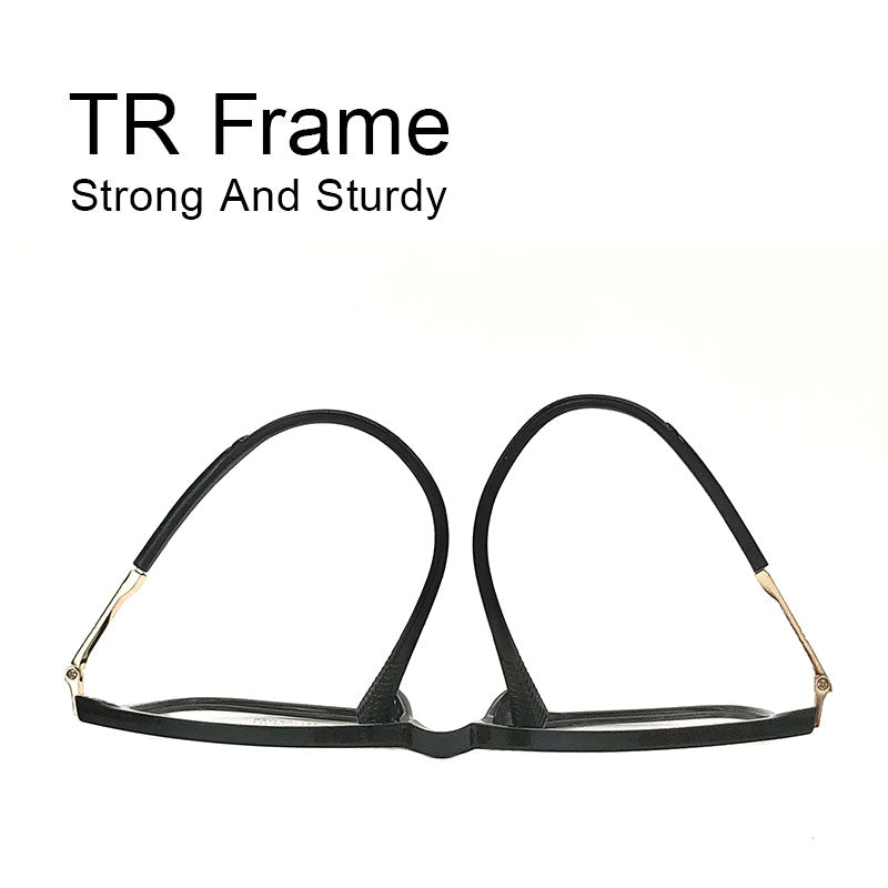 LUSEEN Anti Radiation Eyeglass Para sa Babae At Lalaki TR Frame Anti Rad Reading Eye Glasses Anti Blue Ray Eyeglasses AG8808