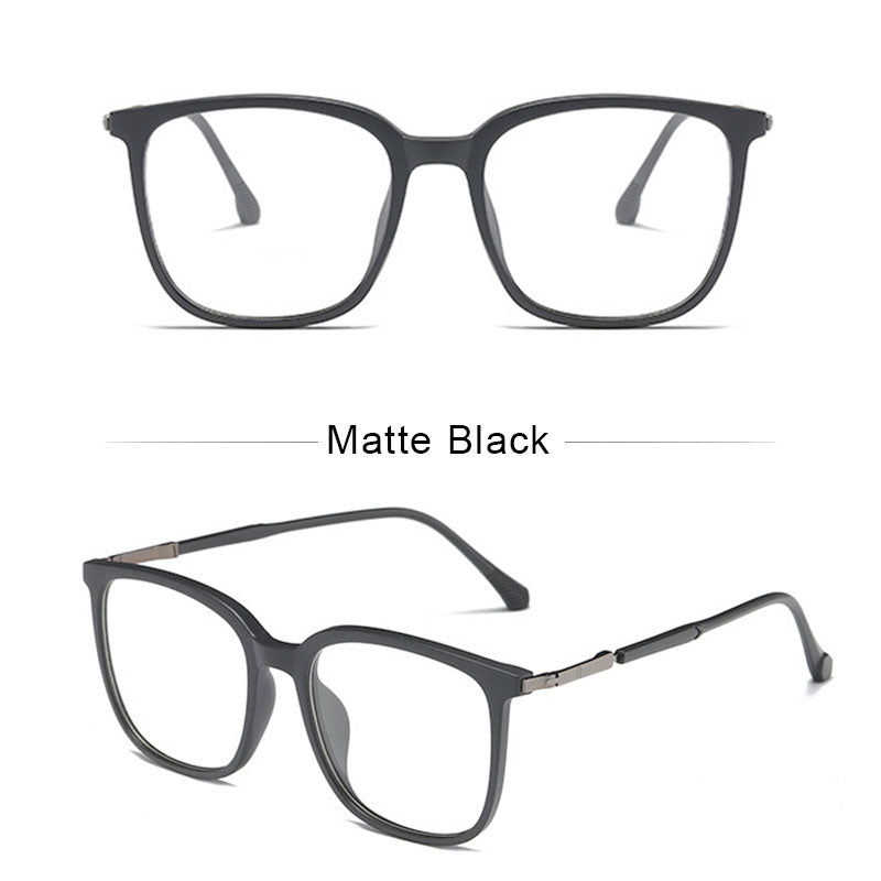 LUSEEN Anti Radiation Eyeglass Para sa Babae At Lalaki TR Frame Anti Rad Reading Eye Glasses Anti Blue Ray Eyeglasses AG8808