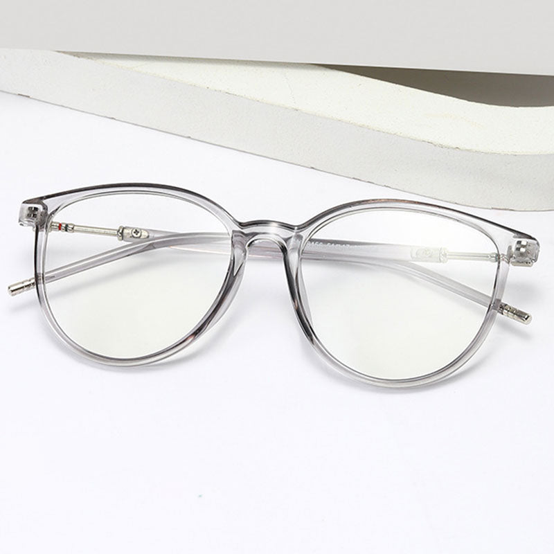 LUSEEN Eyeglass Anti Radiation Para sa Babae At Lalaki Maaaring Palitan ng Lens Frame Anti Rad Eye Glasses AG8809
