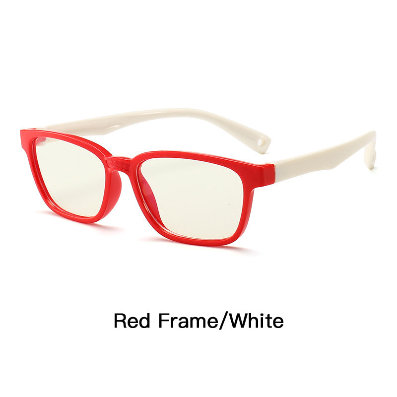 LUSEEN Anti Radiation Eye Glasses para sa mga Bata Anti Rad Eye Glasses na may Case Protect Eyewear para sa Mga Lalaki at Babae AG3201