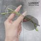 LUSEEN AG2267 Photochromic Anti-Radiation Eyeglasses Shades For Women Men Replaceable Lens Fashion Full Rim Round Frame