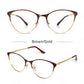 LUSEEN AG2243 Unisex Photochromic Anti Radiation Eyeglass Shades For Men Women Sunglasses Cat Eye For Round Face For Beach Eyewear Frames