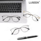 LUSEEN AG2249 Anti-Radiation Photochromic Eyeglasses For Men Women Cat Eye Fashion Eyecare