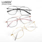 LUSEEN AG2234  Photochromic Anti Radiation Eyeglass Unisex Full Rim Student Replaceable Lenses  Fashion Glasses