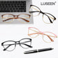LUSEEN AG2243 Unisex Photochromic Anti Radiation Eyeglass Shades For Men Women Sunglasses Cat Eye For Round Face For Beach Eyewear Frames