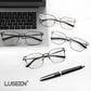 LUSEEN AG2236 Photochromic Anti-Radiation Eyeglasses Rectangle Shades For Women Man Eyeglass Anti Blue Ray Hot Sale Fashion Glasses