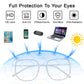 LUSEEN Anti Radiation Photochromic Eyeglass Sunglasses Shades for Men Women Vintage Fashion Student Round Face Unisex Summer Outfit Resin Eyewear AG2264