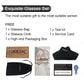 LUSEEN AG2234  Photochromic Anti Radiation Eyeglass Unisex Full Rim Student Replaceable Lenses  Fashion Glasses