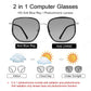 LUSEEN Anti Radiation Photochromic Eyeglass Sunglasses Shades for Men Women Vintage Fashion Student Round Face Unisex Summer Outfit Resin Eyewear AG2264