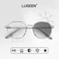 LUSEEN AG2257 Unisex Photochromic Anti Radiation Fashion Eyeglass Shades For Men Women Sunglasses For Round Face