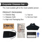 LUSEEN AG2270 Photocromic Anti Radiation Eyeglass Unisex for Women Men Fashion Student Neutral Browline Glasses AG2270