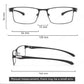 LUSEEN Anti-Radiation Photochromic Eyeglasses For Men Women Rectangle Fashion AG2255