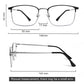 LUSEEN AG2235 Photochromic Ant-Radiation Eyeglass Shades For Women Man Cyber Glasses Replaceable Lens Fashion Sunglass