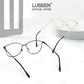 LUSEEN AG2249 Anti-Radiation Photochromic Eyeglasses For Men Women Cat Eye Fashion Eyecare