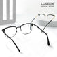 LUSEEN AG2270 Photocromic Anti Radiation Eyeglass Unisex for Women Men Fashion Student Neutral Browline Glasses AG2270