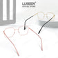 LUSEEN Photochromic Anti Radiation Eyeglass Oversized Full Rim For Man And Woman Unisex Eyewear AG2261
