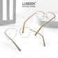LUSEEN AG2265 Photochromic Anti-Radiation Eyeglasses Shades For Women Men Replaceable Lens Fashion OOTD