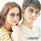 LUSEEN AG2233 New Anti Radiation Glasses Photochromic Computer Glasses Metallic Frame Replaceable Lens Fashion Unisex Glasses
