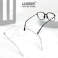 LUSEEN AG2266 Anti-Radiation Photochromic Eyeglasses For Men Women Oversized Full Rim AG2266