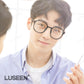 LUSEEN AG2257 Unisex Photochromic Anti Radiation Fashion Eyeglass Shades For Men Women Sunglasses For Round Face