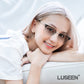 LUSEEN AG2270 Photocromic Anti Radiation Eyeglass Unisex for Women Men Fashion Student Neutral Browline Glasses AG2270
