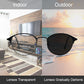 LUSEEN Photochromic Anti Radiation Eyeglass para sa Lalaki at Babae na Anti Blue Ray Eye Glasses UV400 AG2201