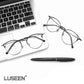 LUSEEN Anti Radiation Eyeglass Photochromic Anti Blue Ray Computer Eye Glasses para sa Babae Panlalaking Salamin sa Mata AG2204