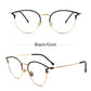 LUSEEN Anti Radiation Eyeglass Photochromic Anti Blue Ray Computer Eye Glasses para sa Babae Panlalaking Salamin sa Mata AG2204