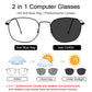 LUSEEN Anti Radiation Photochromic Eyeglasses Anti Blue Ray Computer Eyewear for Woman Man Eye Glasses AG2205